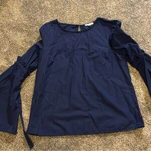 Dizzy Lizzy Navy Blue Women's Top
